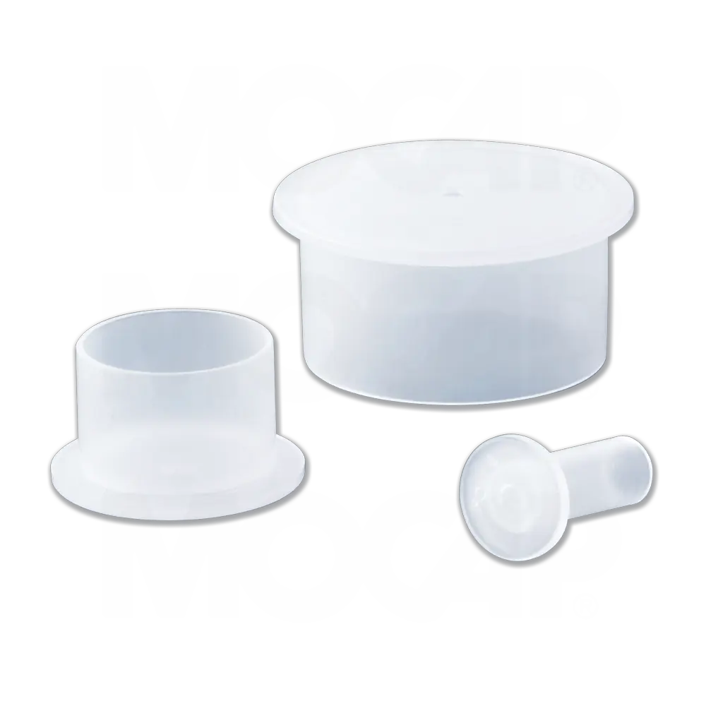 Geflanschte Plastik Kappen für Standard zylindrische Gewinde